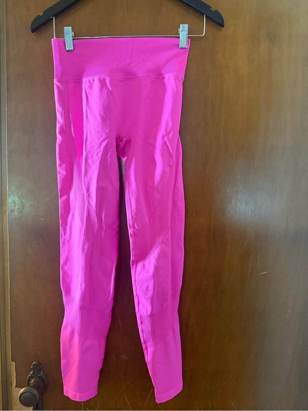 PINK Active Hot Pink Seamless Active Leggings